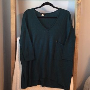 Dolman sleeve sweater
